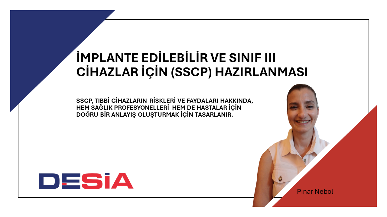 İmplante edilebilir ve sınıf III Cihazlar için SSCP