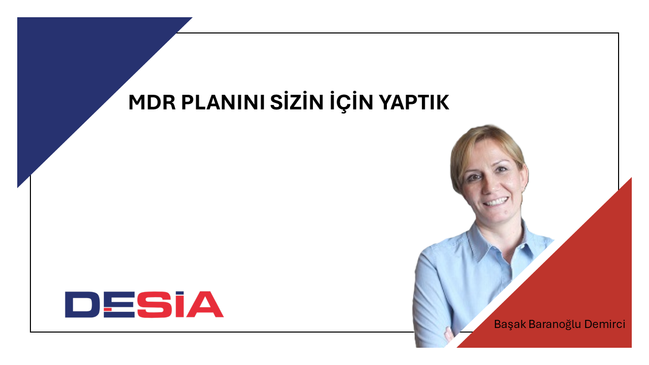 MDR Planını sizin için yaptık