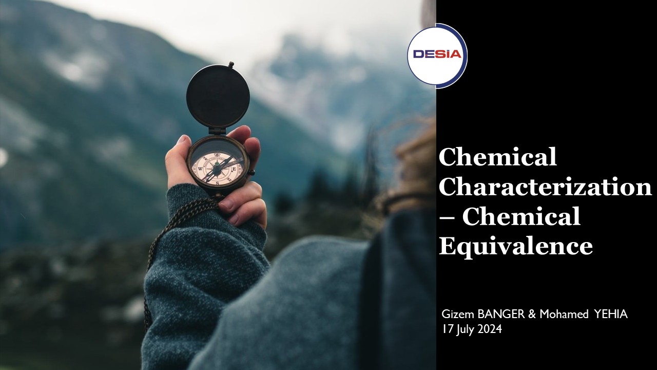 Chemical characterization – Chemical equivalence
