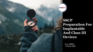 SSCP Preparation for Implantable and Class III Devices